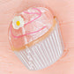 Midi Carrie Cupcake Hair Claw Clip