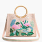 Tropical Pink Flamingo Tote