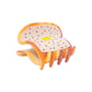 Midi Buttered Toast Hair Claw Clip