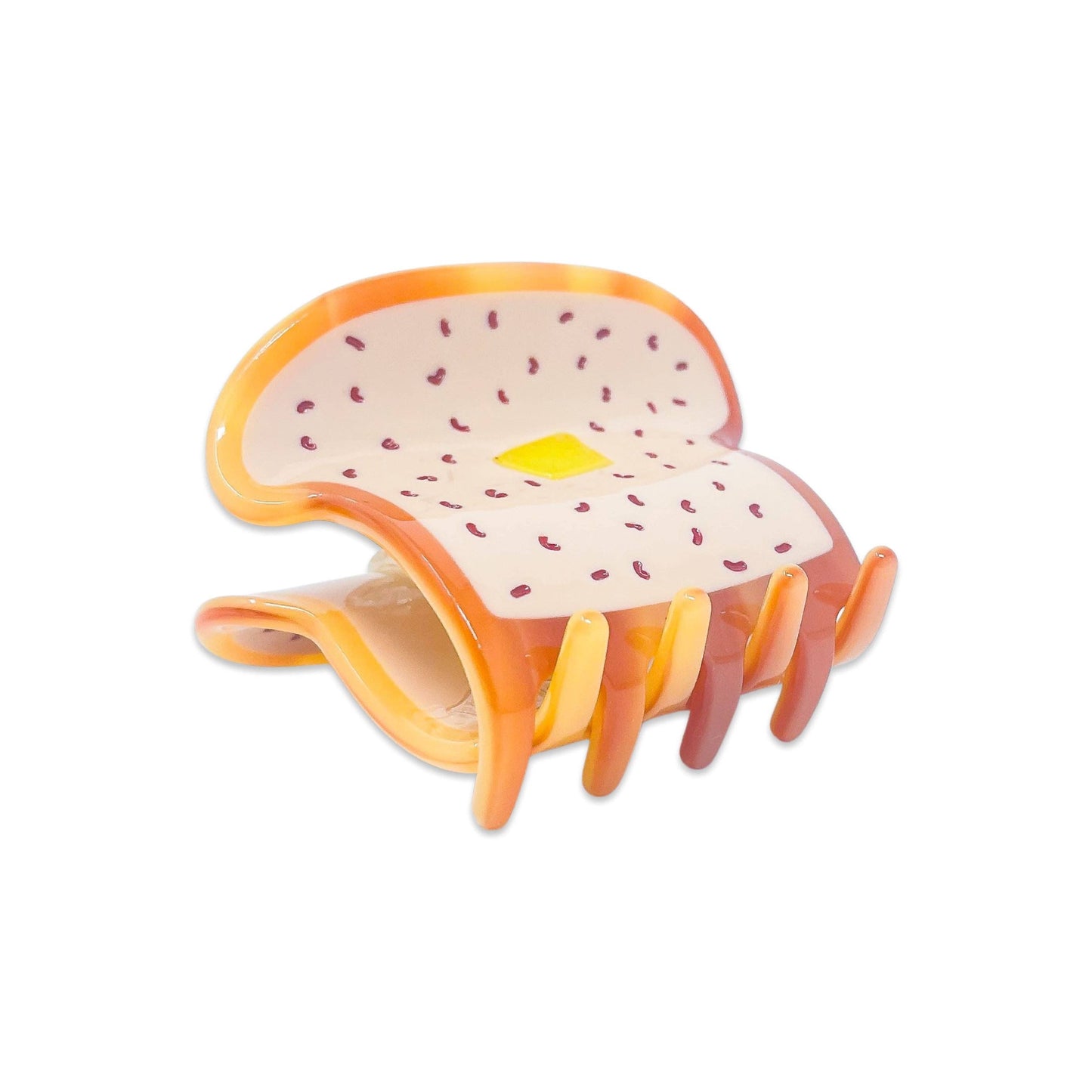 Midi Buttered Toast Hair Claw Clip