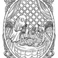 Comfy Goth Coloring Book For Adults