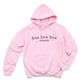 Embroidered Hoa Hoa Hoa Season Hoodie Large