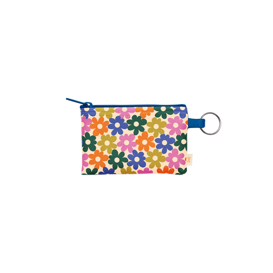 Bold Floral Key Ring