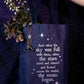 Enamel Bag Charm, Mountains and Stars