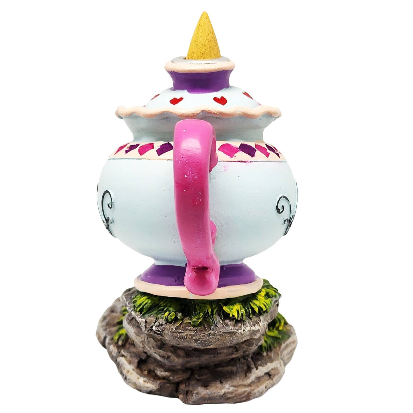 Alice in Wonderland Tea Pot Back Flow Incense Burner
