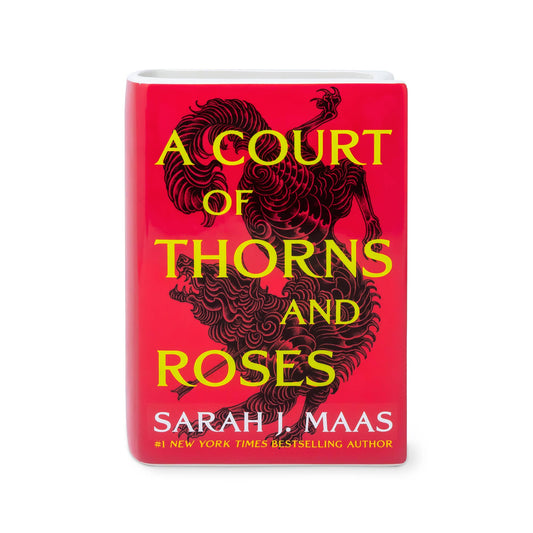 A Court of Thorns and Roses Book Vase