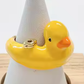 Duckie Pool Float Enamel Ring