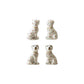 Ceramic Dog Shaped Salt & Pepper Shakers, Set of 2