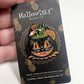 Vintage Halloween Black Cat Enamel Pin