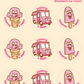 Strawberry Ice Cream EverythingSmells Scratch & Sniff Stickers