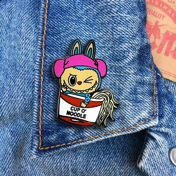 Monster Ramen Noodle Pin