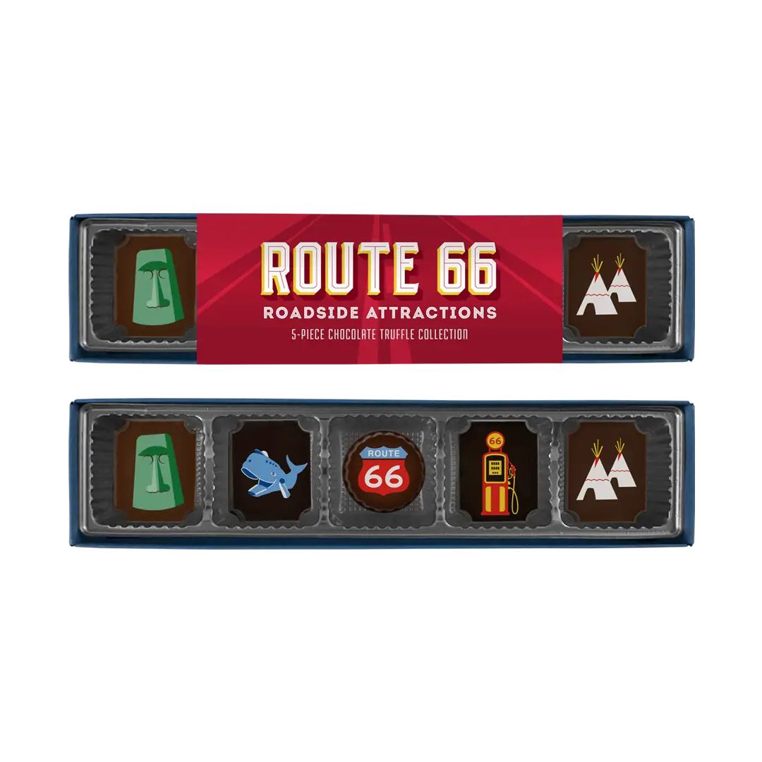 Route 66 Roadside Attractions 5 Piece Milk & Dark Chocolate