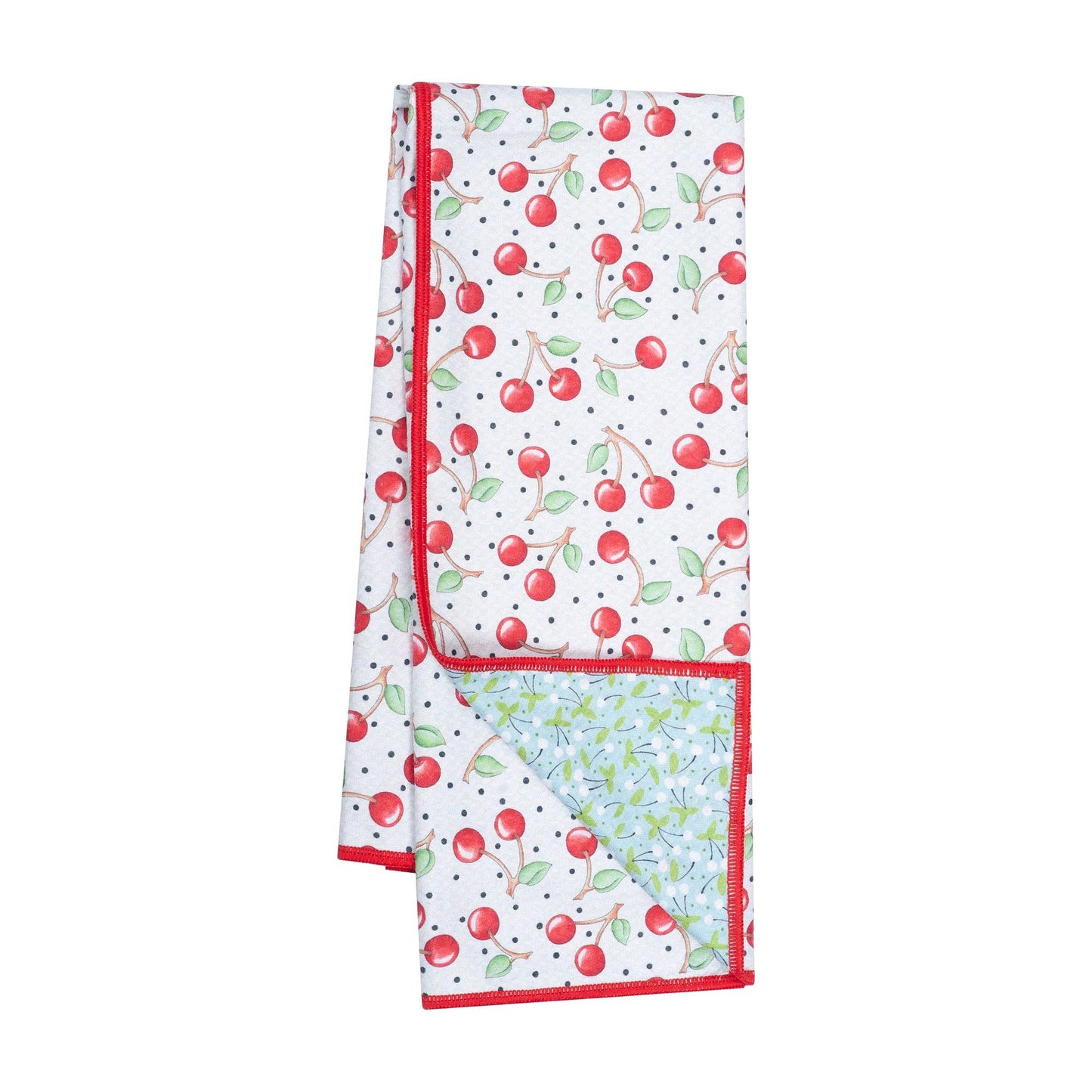 Cherry Anywhere Towel Reversible