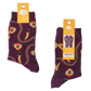 Heart & Dagger - Small Crew Socks - Edgy Witchy Gifts