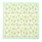 Mint Flower and Lemon Print Scarf