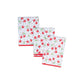 Cherry Reversible Might Mini Towel Set of 3
