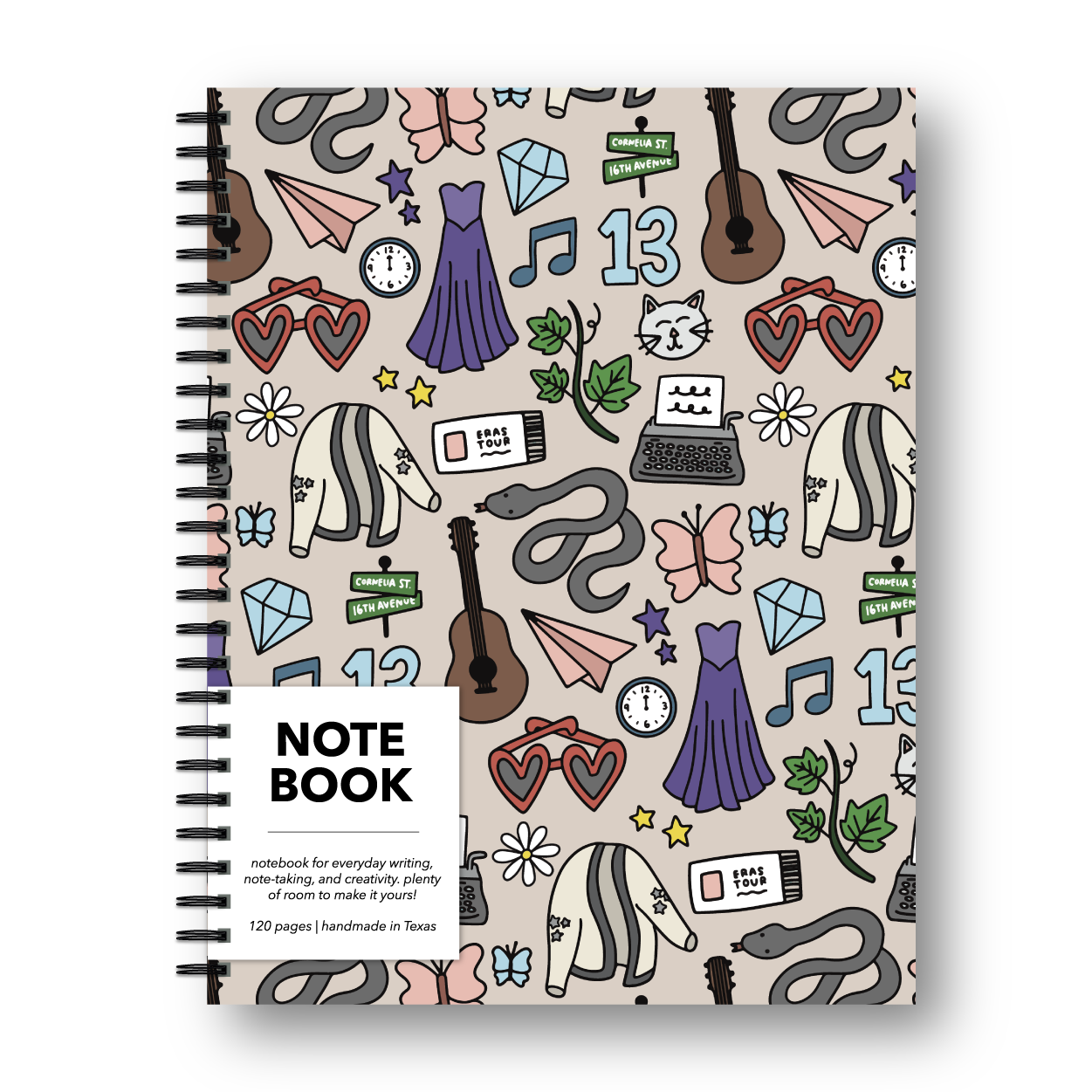 Eras Lined Notebook
