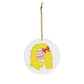 Pop Culture Holly Dolly Christmas Ornament
