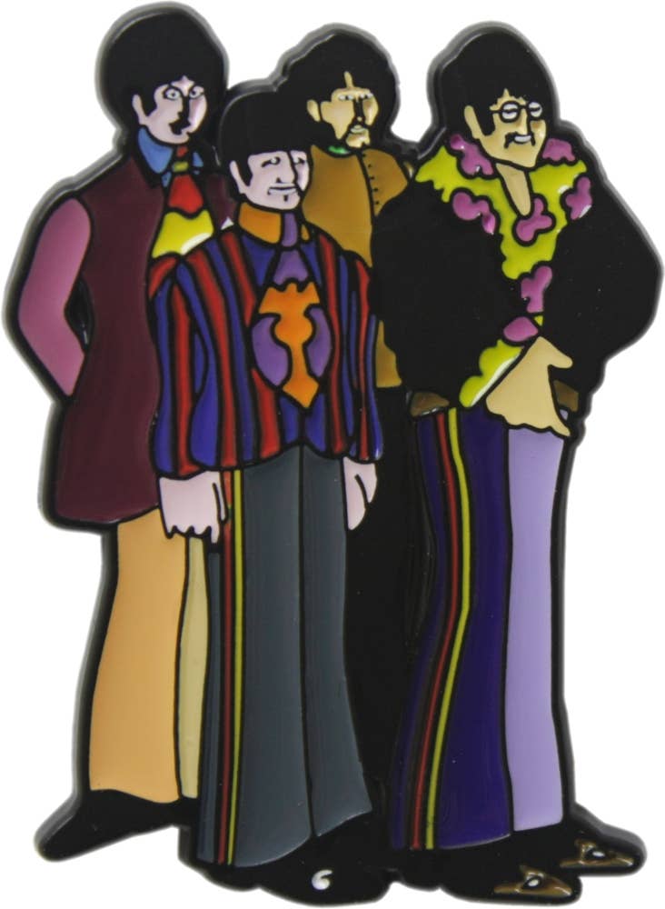 The Beatles Yellow Submarine Enamel Pin