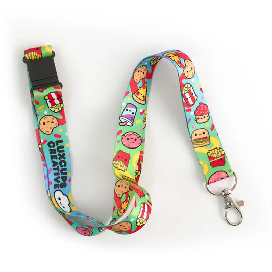 Junk Food Lanyard