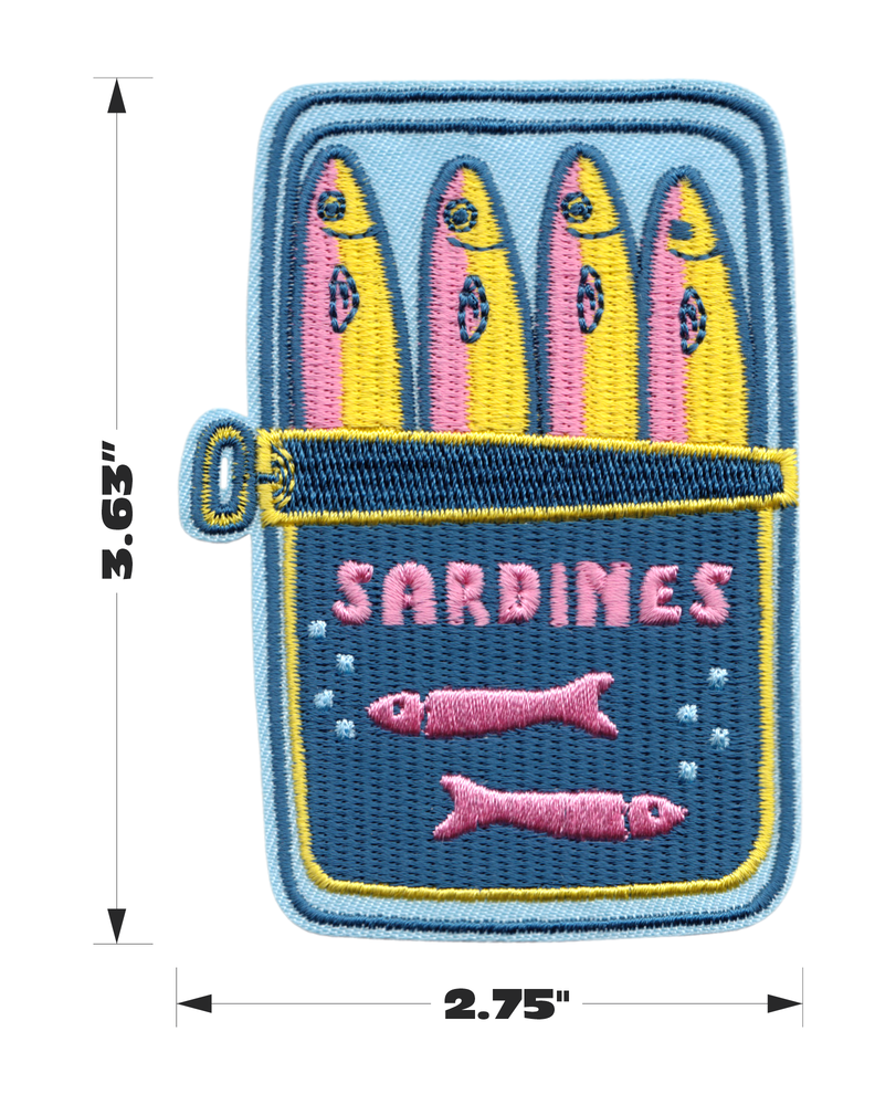 Sardines Tin Patch