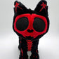 Blood Skelekitty Plush Keychain