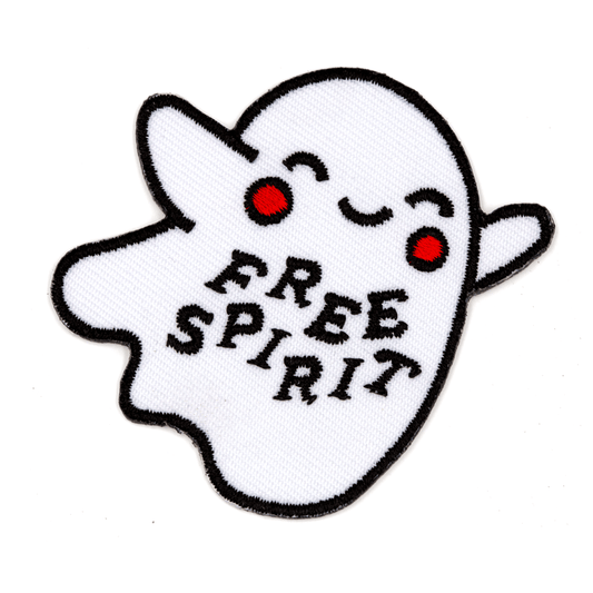 Free Spirit Iron-On Embroidered Patch