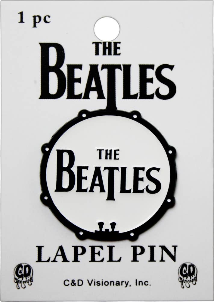 The Beatles Drum Enamel Pin