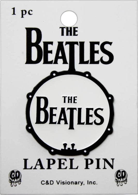 The Beatles Drum Enamel Pin