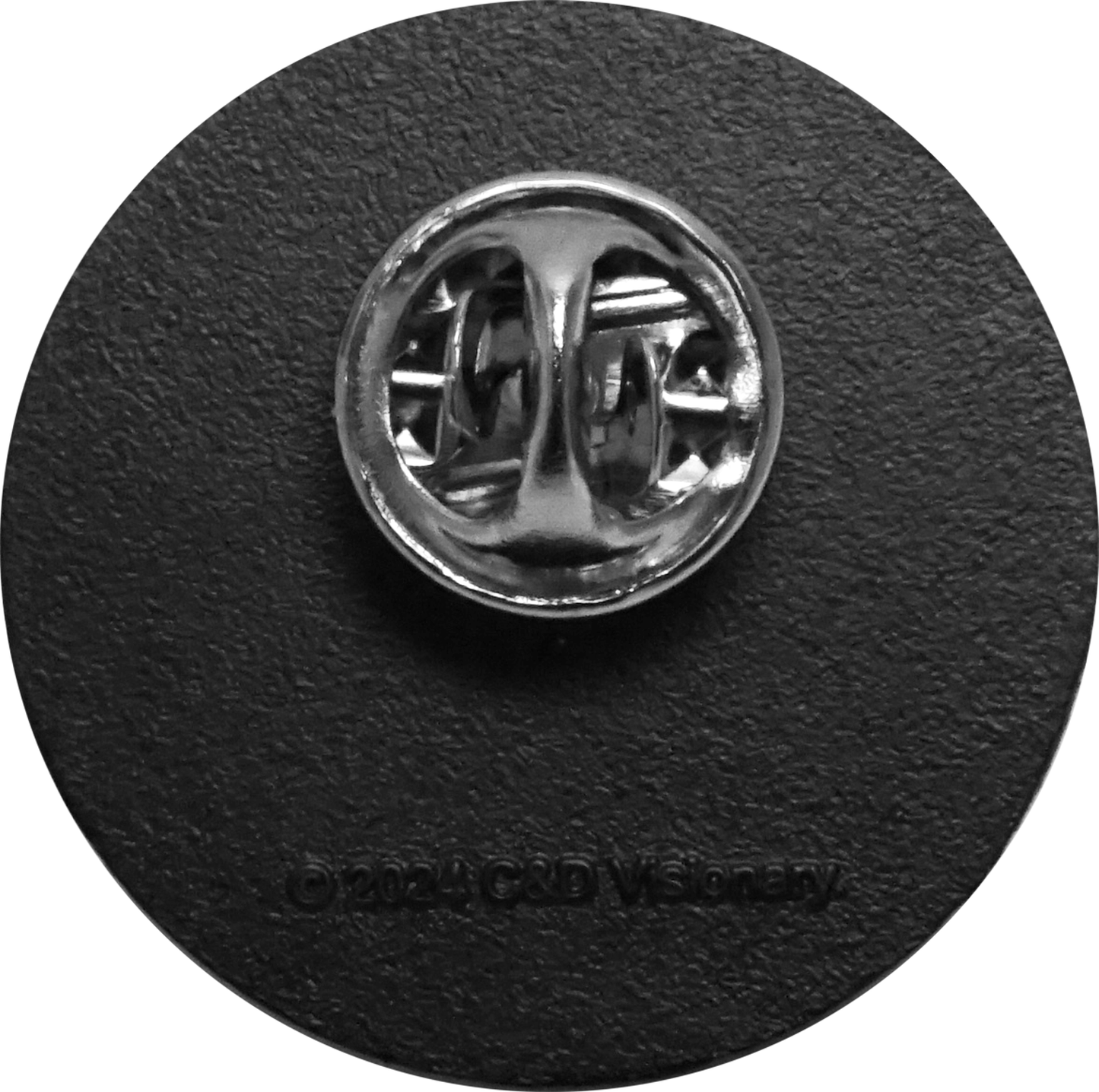 Enamel Pin - Peace Sign - Black And White