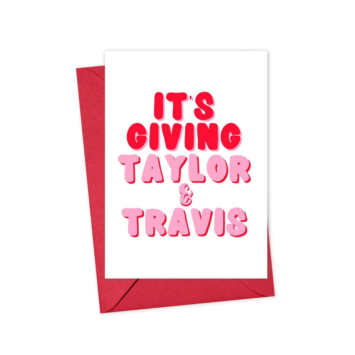 Taylor & Travis Valentines Day Card