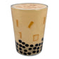 Boba Milk Tea Stool Polyresin Side Table 18"