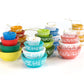Mini Pyrex-Inspired Bowl Ornament | Retro Christmas Decor: Gooseberry