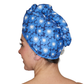 Pop Daisy Hair Towel Wrap Double Sided