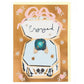 Vintage Engagement Card
