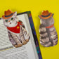 Western Cat Die-Cut Bookmark