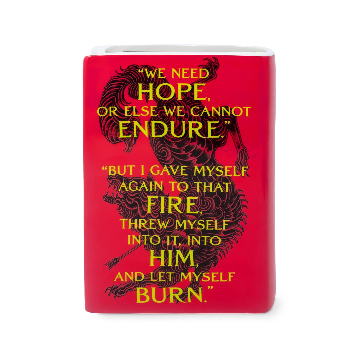 A Court of Thorns and Roses Book Vase