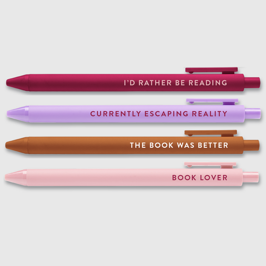 Book Lovers Pen Set