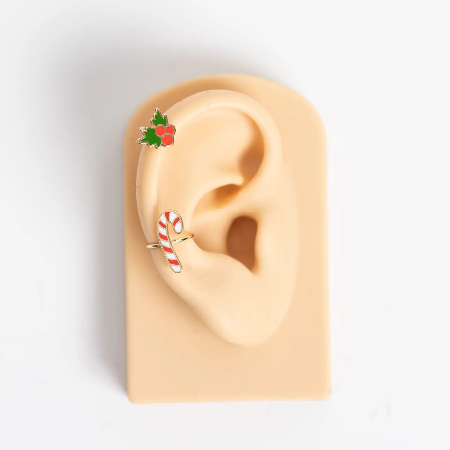 Yellow Owl Ear Cuff Jewelry
