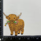 Highland Cow Patch