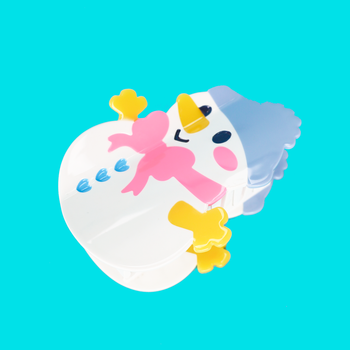 Snow Man Hair Claw