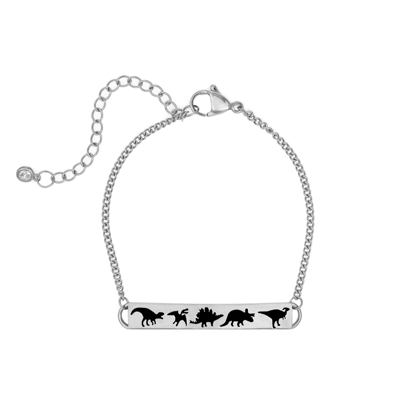 Dinosaur Trail Bracelet: 18K Gold Plated
