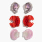 Micro Seafood Hair Claw Clip Set