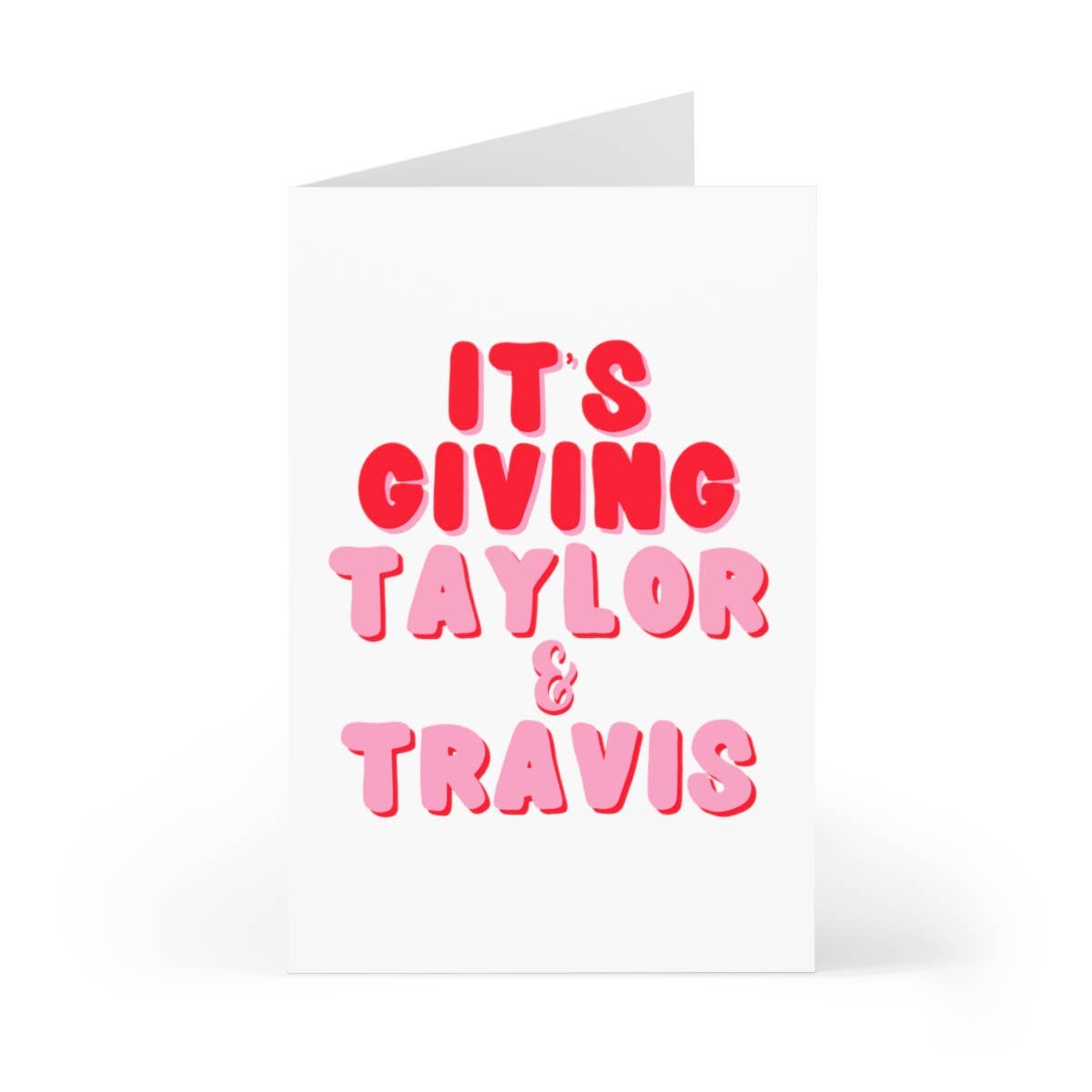 Taylor & Travis Valentines Day Card