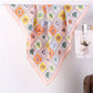 Nautical Shell & Palm Silky Feel Bandana Scarf