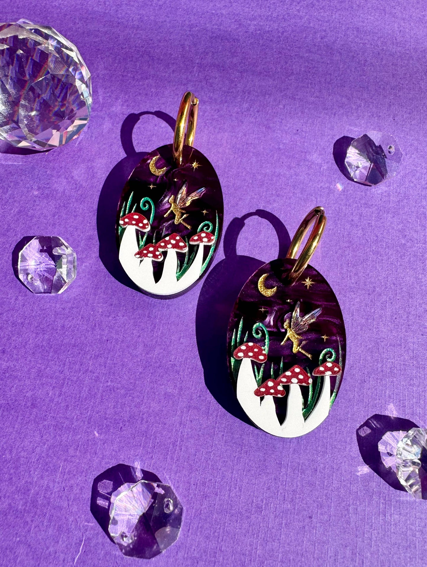 She was a Fairy Earrings