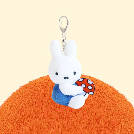 Miffy & Friends with Flower Plush Bag Charm