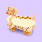 Hot Dog Hair Claw