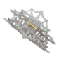 Spiderweb Hair Hair Claw Clip Silver