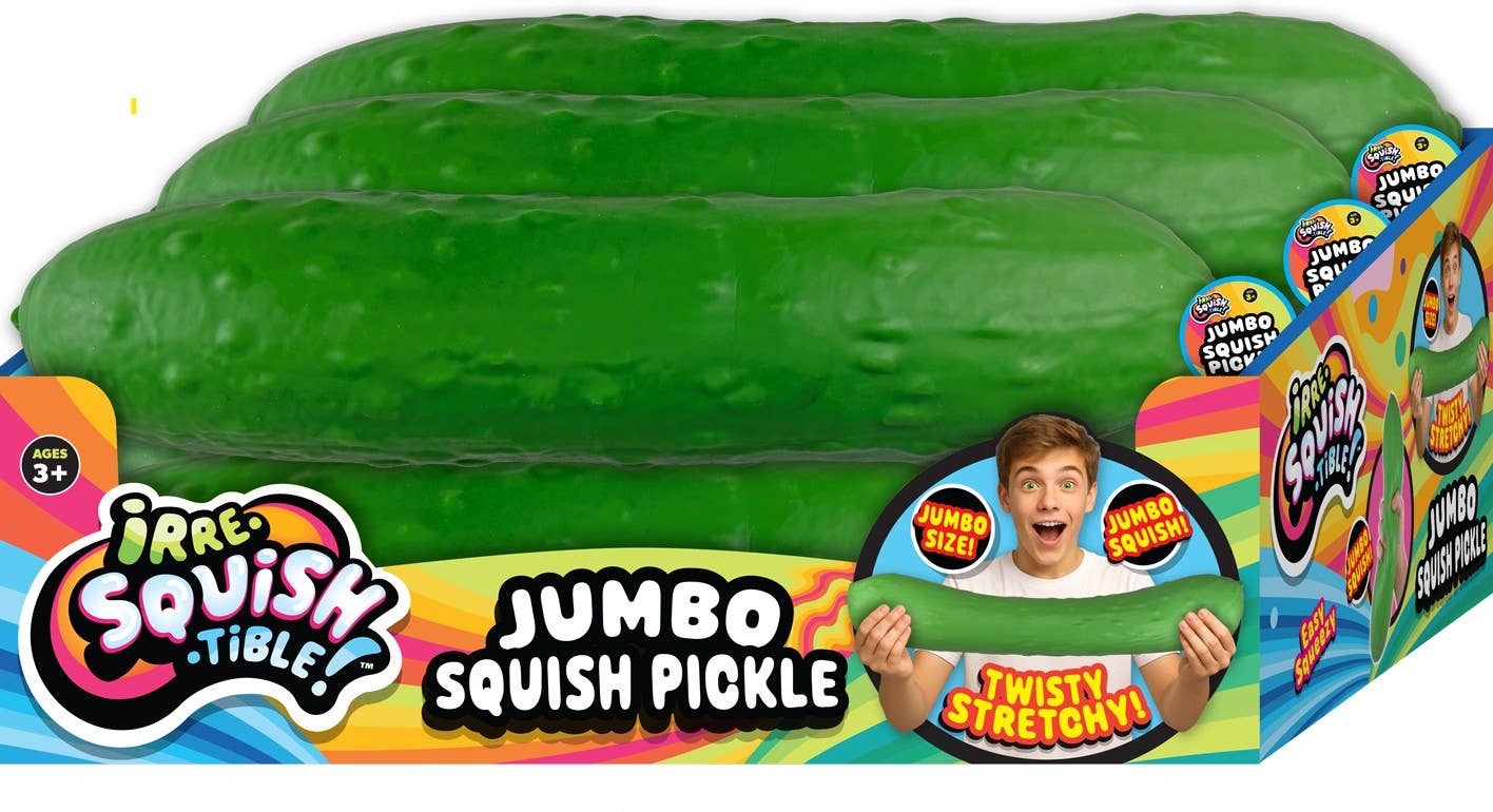 Irre-SQUISH-tible Jumbo Squish Pickle